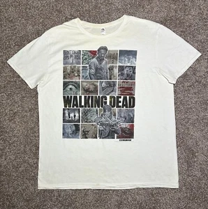 2015 AMC The Walking Dead Men’s T-Shirt Rick Daryl Negan Crew Neck S/S Size XL - Picture 1 of 24