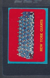 1963 Topps #060 New York Giants Team EX *61 - Picture 1 of 1