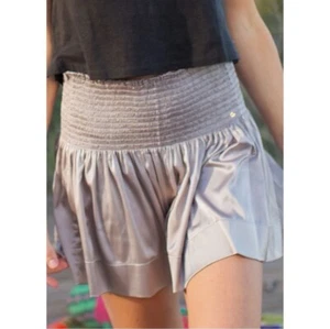 NATURAL LIFE NWT Pewter Daisy Skort Satin Flowey Size XS - Picture 1 of 11