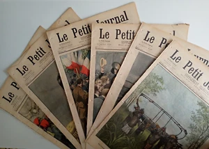 Le petit journal 1899 Lot de 6 n ° Mission Marchand - Imagen 1 de 21
