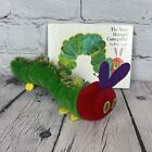 Vintage The Very Hungry Caterpillar Mini Book Eric Carle 1987 Hardcover & Plush
