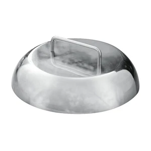 Mr. Bar-B-Q 11" Inch Basting Grill and Griddle Cover Stainless Steel 40321Y - Picture 1 of 6