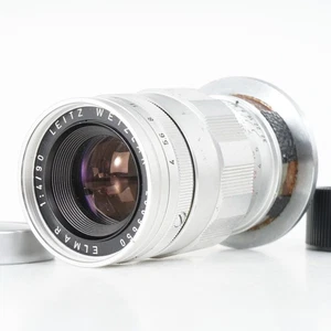 :[RARE] Leica ELMAR 90mm f/4 E39 3-Element Rigid M Mount Lens (9650) - Picture 1 of 6