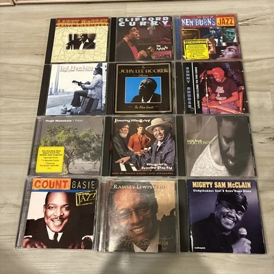Huge JAZZ BLUES SOUL 12 CD LOT Clifford Curry Larry McCray Count Basie Ramsey Foto 1 de 4