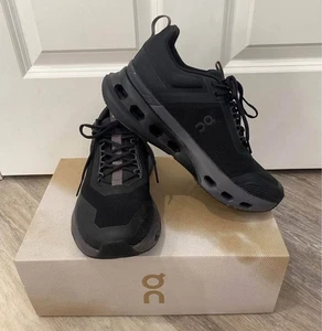 NEW On Cloud Cloudnova X Women's Size 8 Black 3WE30410106 Retail $170 - Picture 1 of 15