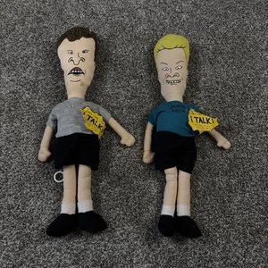 Vintage MTV Beavis And Butthead 14" Plush Doll Set, 1993 by Out Of Character - Picture 1 of 6