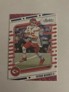 Absolute Football Patrick Mahomes II 2024 lámina azul paralelo #50 Chiefs - Imagen 1 de 2