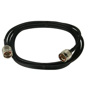 50 CM CLF200 N-Type Male to N-Type Male Extension Lead Antenna Connector WIFI - Picture 1 of 2