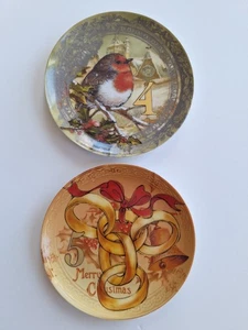 Pottery Barn 12 Days of Christmas Salad Plate Set Of 2 5 Golden Ring #5 #3  - Picture 1 of 8