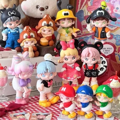 TOPTOY DORA Loves Mickey Series  confirmed Blind Box Figures Toy New Doll Hot - Image 1 of 4