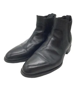 Louis Vuitton Men’s Black Side Gore Boots Size 5/25.5cm Leather Used - Picture 1 of 10