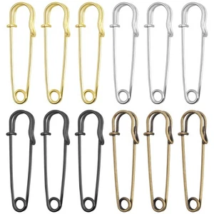 40pcs 5 cm / 2 Inch Metal Large Safety Pins Heavy Duty Blanket Pins Extra Stu... - Picture 1 of 7
