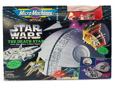 Galoob Star Wars Micro Machines THE DEATH STAR Action Playset NEW Open Fast Ship