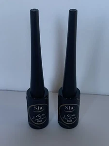 Lotto di 2 eyeliner liquido S.he nero opaco lunga durata antipiega eyeliner - Foto 1 di 2