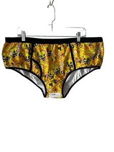 Littles Laboratory Shorts Training Pants Mens Milk Silk 2XL Honeycomb Bees - Picture 1 of 8