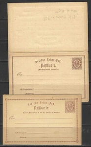 COLECCIÓN DE TARJETAS POSTALES ALEMANAS -- 16 DIFERENTES DE COLECCIÓN -- 1873 -- COMO NUEVAS - Imagen 1 de 9