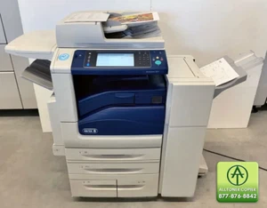 Xerox WorkCentre 7855 A3 Color MFP Copier Printer Scanner Ofc Finisher 55 PPM - Picture 1 of 9