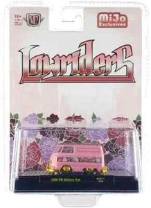 Chase! M2 Machines 1:64 1960 Volkswagen Delivery Van Lowriders Pink 31500-MJS77 - Picture 1 of 1