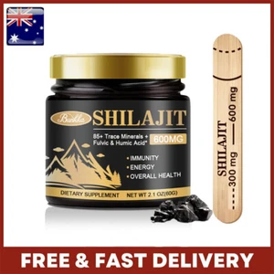 100% Himalayan Shilajit,Soft Resin,Organic,Extremely Potent,Fulvic Acid 60g - Picture 1 of 8