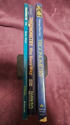 🛠 Trigonometry Mathematics Books • Set of Three Study Guides  - Изображение 1 из 4