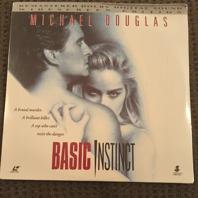 BASIC INSTINCT AC-3 Remastered Laserdisc Michael Douglas.Sharon Stone New Sealed - Image 1 of 4