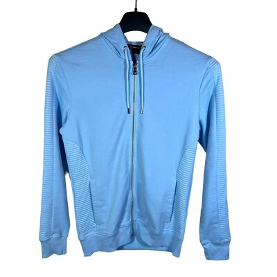 Suéter azul fresco con cremallera INC International Concept para hombre talla SX $75 Foto 1 de 4