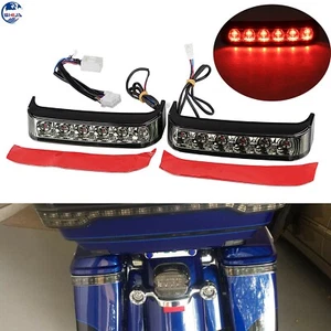 Saddlebag Saddle Bags LED Run Brake Tail Lamp Light For Harley FLHT FLHX 97-13 - Foto 1 di 11