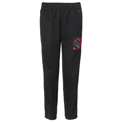Outerstuff Portland Trail Blazers NBA Boys Youth (8-20) Defender Pants, Black Cover