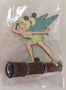SELTENE DISNEY AUKTIONEN JUMBO PIN TINKER BELL TELESKOP AUSSICHT SPYGLASS LE 100 - Bild 1 von 3