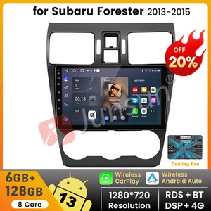 6+128GB Android 13 Car Stereo Radio GPS Carplay For Subaru Forester WRX Impreza - Bild 1 von 19