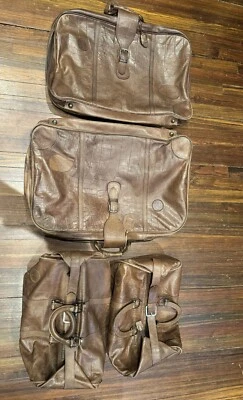 Juego de equipaje Carlos Falchi 4 piezas Foto 1 de 4