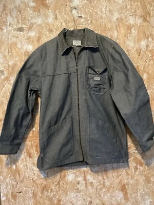 Veste Worker Charpentier Teddy Smith l Jean Gris  Épais Taille L Neuve - Photo 1/4