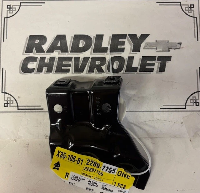 НОВЫЙ GM OEM 15-22 COLORADO КОМПОНЕНТЫ КРЫЛА - НИЖНИЙ КРОНШТЕЙН КРЫЛА GMC 22897755 - Изображение 1 из 1