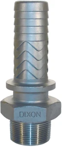 Dixon RMS16 Male Stem Boss 1-1/4 Hose Shank x 1-1/4 MNPT, 316 Stainless Steel - Picture 1 of 1