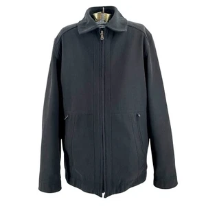 Corelli Uomo Coat Quilt /Flannel Lining Interchangeable Collar Full Zip Mens L - Picture 1 of 10