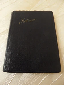 Original DDR persönliches Notitzbuch eines hohen Parteifunktionärs 1950-1970 - Bild 1 von 6