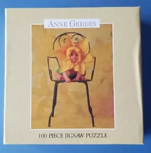 ANNE GEDDES 100 PIECE JIGSAW PUZZLE DAFFODIL BABY (9"X7") BRAND NEW SEALED - Picture 1 of 2