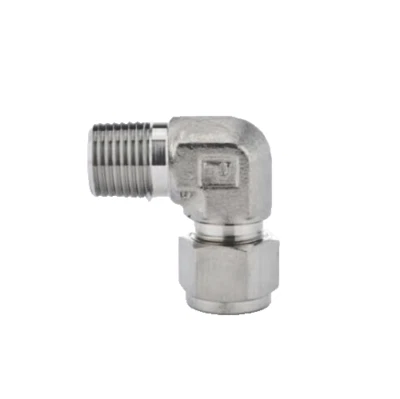 PARKER A-LOK 5MSEL4N-316 Male Elbow 5/16" Tube O.D. X 1/4" Male NPT Fitting - Image 1 of 4