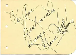 1930's Original Hand Signed Autograph of Actress, Florine Mc Kinney - Picture 1 of 1