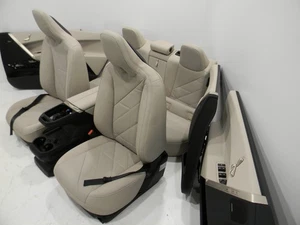 BMW iX I20 Lederausstattung Sportsitze Sitze LCI Seats Design Atelier Oyster - Bild 1 von 24