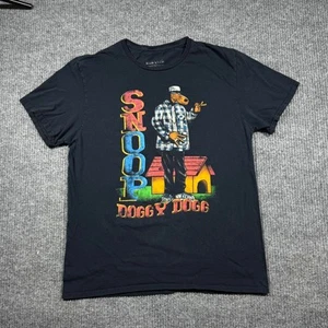 Y2K Snoop Doggy Dogg T Shirt Mens Rap HipHop Retro 2000s Rap Tee - Picture 1 of 5