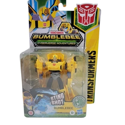 Figura de acción Transformers Cyberverse Adventures Sting Shot Bumblebee Foto 1 de 3