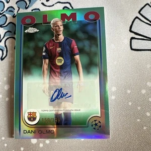 Topps 24/25 UEFA Club Comp Dani Olmo Auto 159/199 Card Pack Fresh - Bild 1 von 3