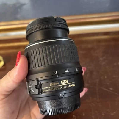 Nikon DX AF SNIKKOR 18-55mm Lens For Camera - image 1 of 4