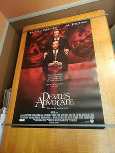 Devils Advocate Rolled Movie Poster Original DS Double Sided 27X40 Keanu Reeves - Picture 1 of 13