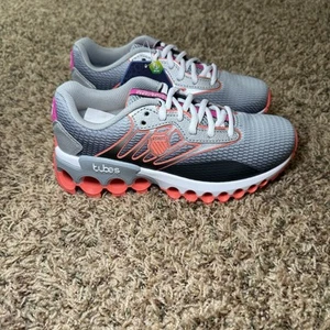 K-Swiss Womens Tubes Sport Lite Coral Pink Gray 97924-055-M Training Shoe New 6 - Picture 1 of 10
