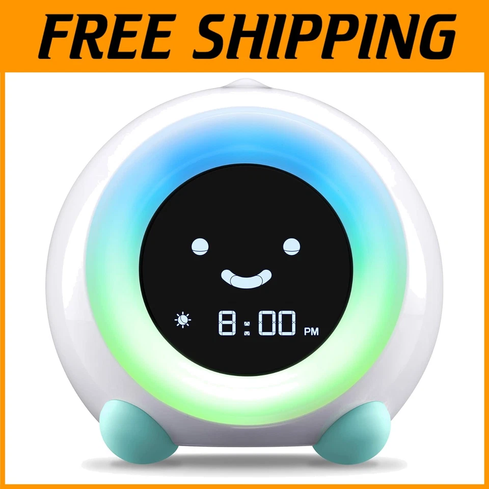 Mella Children's Sleep Trainer & OK to Wake Clock - Blue - Image 1 of 4