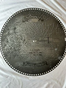 15 1/2" Regina Music Box Disc Record, Boulanger march 1058 - Picture 1 of 3