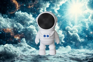 Space Man Articulated ZOU3D 15cm Tall - Picture 1 of 5