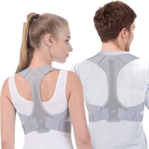 Adjustable Posture Clavicle Shoulder Support Corrector Back Straight Brace Strap - Picture 1 of 14